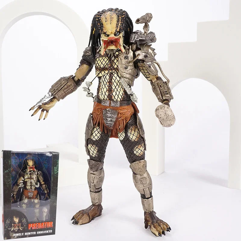 Classic Movie NECA Ultimate Series Predator 7" Jungle Hunter vs Alien Eggs PVC Action Figure Collectible Model Toy