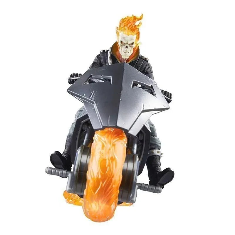 Ghost Rider And Motorcycle Battle Car 85th Anniversary Series 6-Inch Marvel Legends