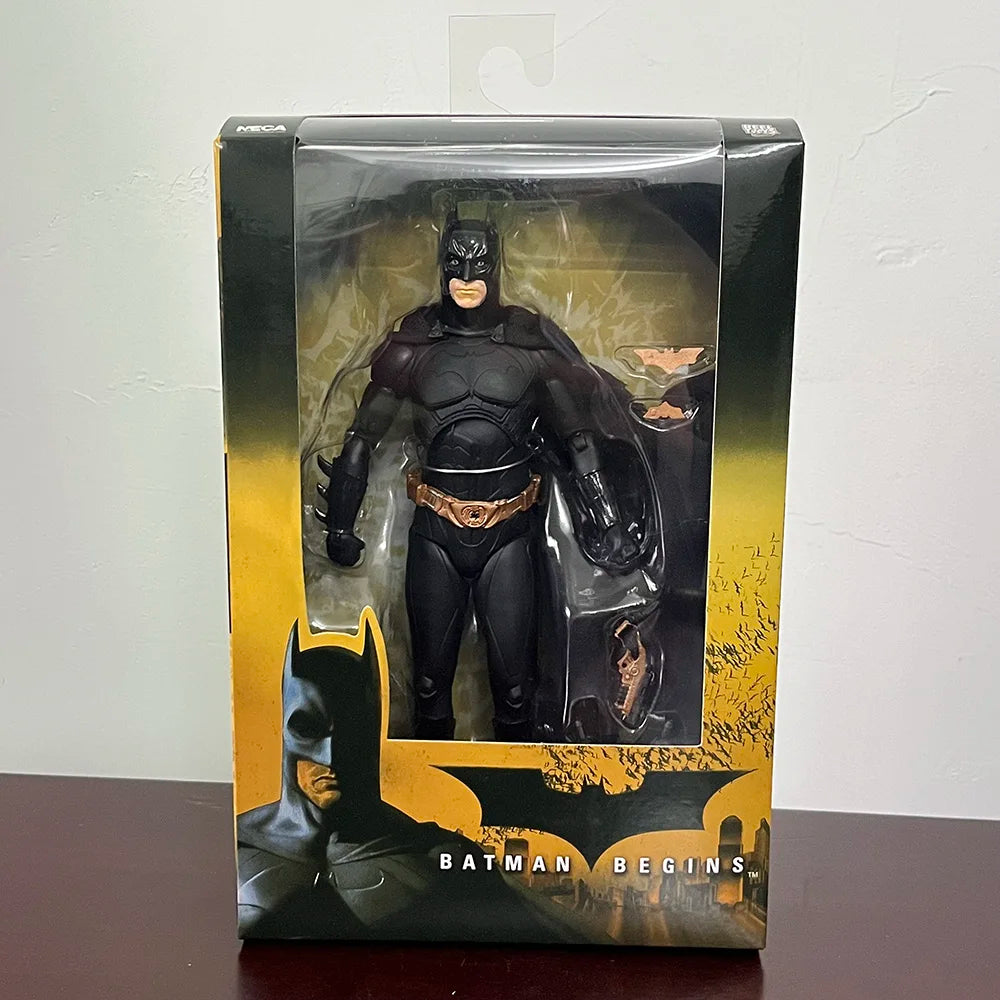 Neca Batman Joker Figure Mafex Supermen Harley Quinn Action Figure Cartoon Classic Roles Collectable Model Birthday Toys