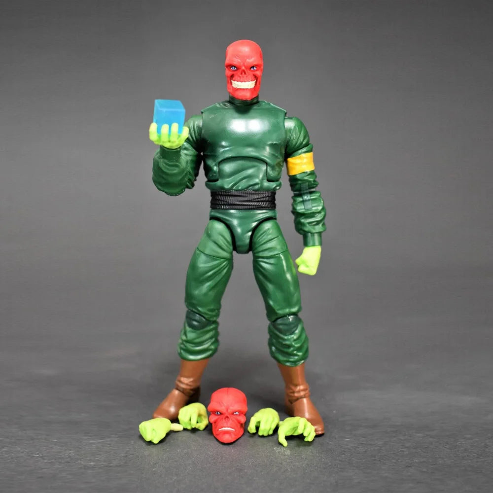 Marvel Legends Red Skull No Gun AIM Scientist The Hood Dr Doom Arcade Dormammu Xemnu BAF Wave 6" Loose Action Figure