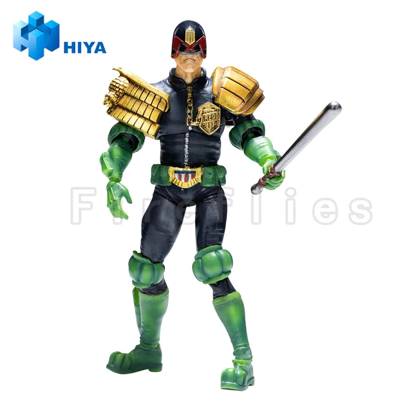 1/18 HIYA 4inch Action Figure Exquisite Mini Series Judge Dredd Series