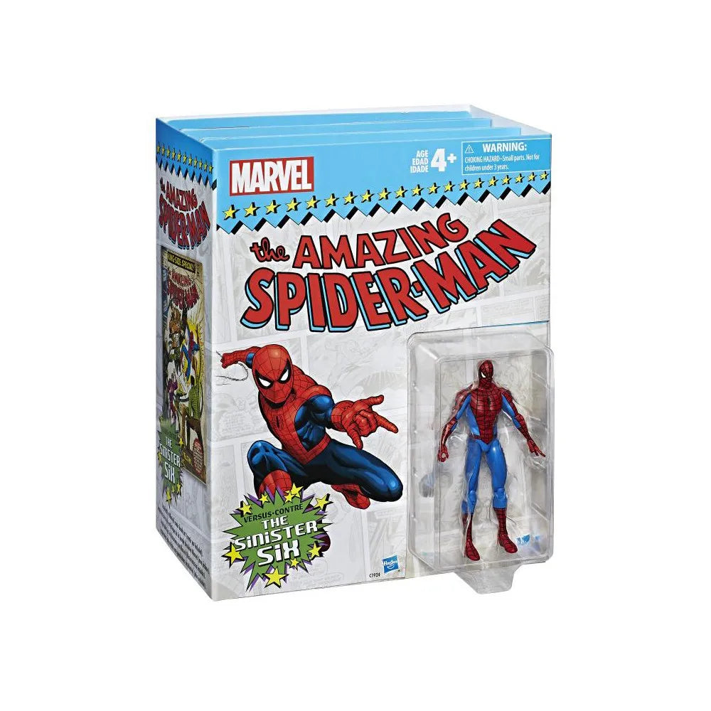 Genuine Hasbro Marvel Legends Retro Collection 3.75 Inch The Amazing Spiderman