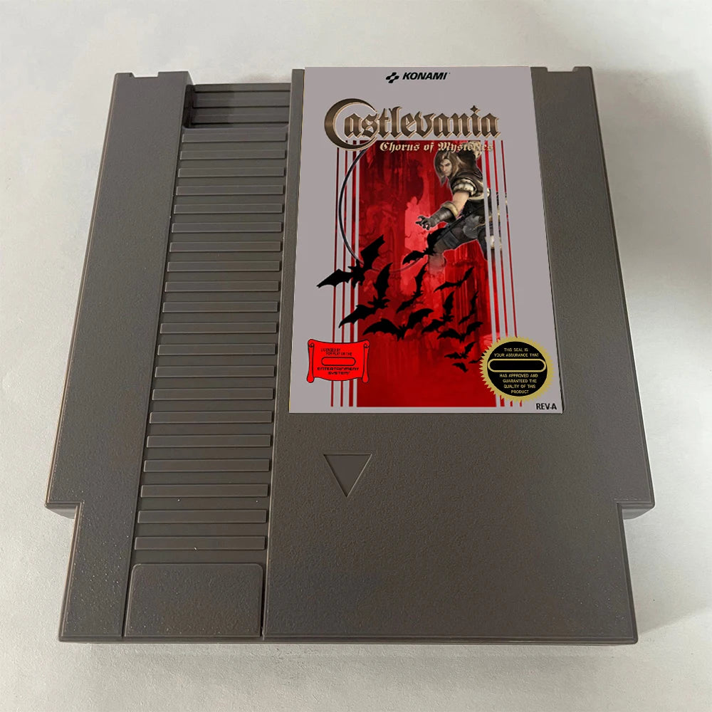 Castlevania Chorus of Mysteries - 8 BIT NES Game Cartridge For NES Game Cosnole