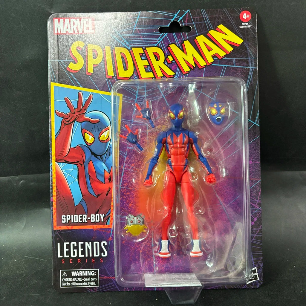Original Marvel Legends 6" Spider-Man Retro Wave Scarlet Spider Chameleon Agent Venom Spider Shot Action Figure Model Toy Gift