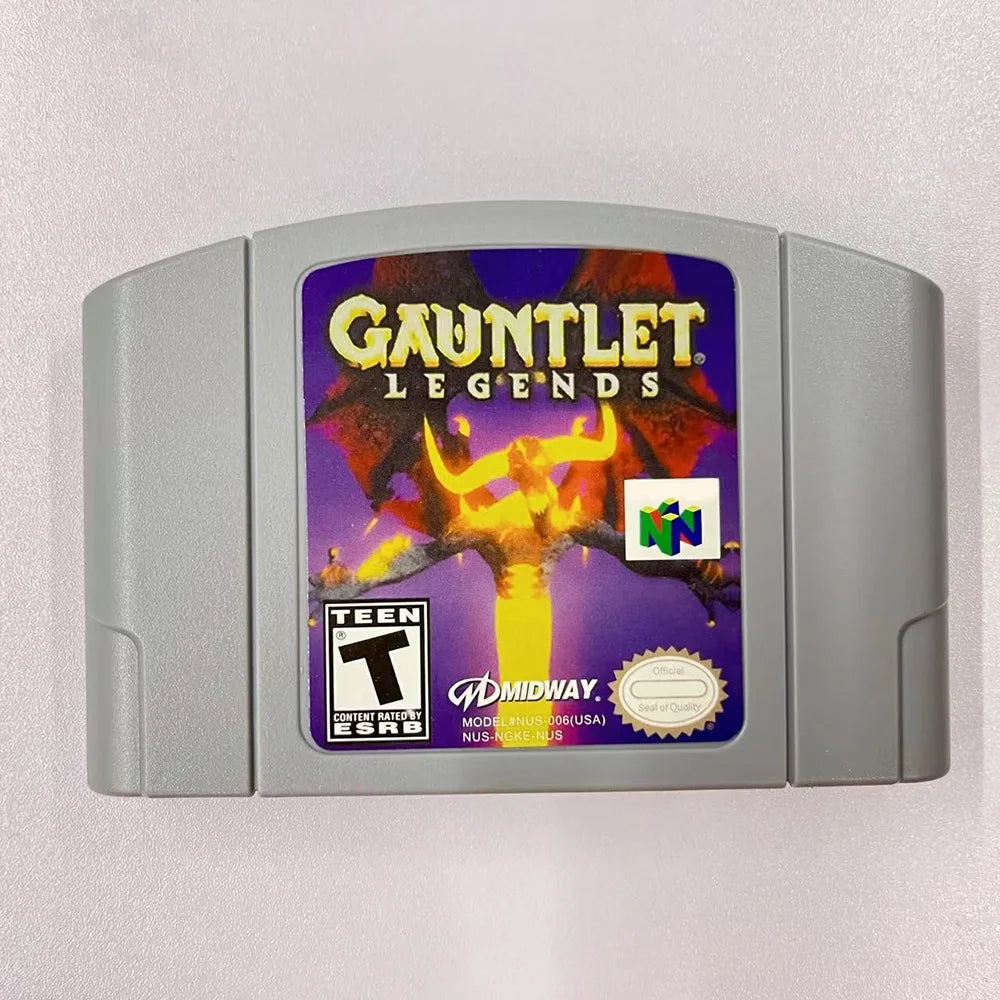 N64 American Version Game Cartridges, Various Game Cards, Choose Your Favorite Game