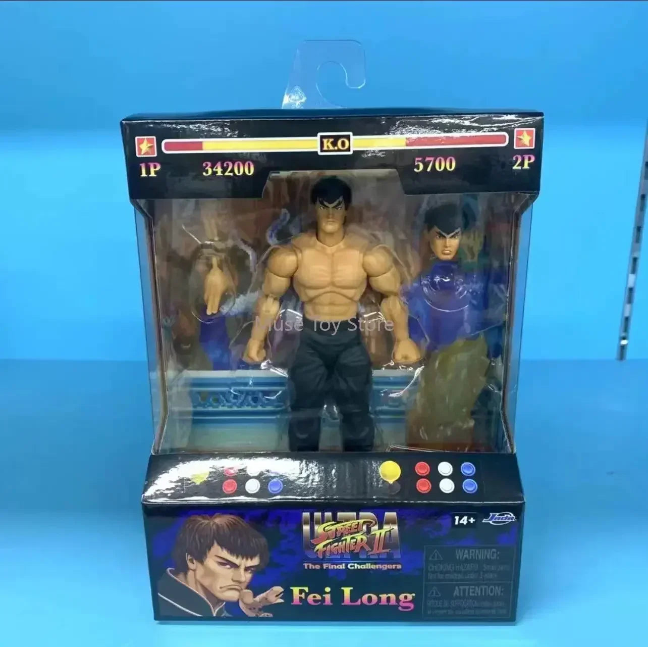 Jada Toys Ultra Street Fighter II Akuma Baison honda Violent Ken RYU Guile 6" Inch Action Figure Collectible Toy Gift In Stock