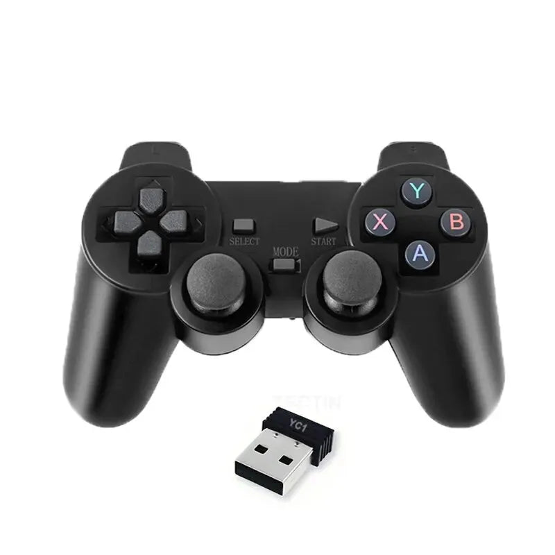 Universal 2.4G Wireless Game Controller USB Gamepad Joystick for PC Android TV Box Phone Gaming Accessories