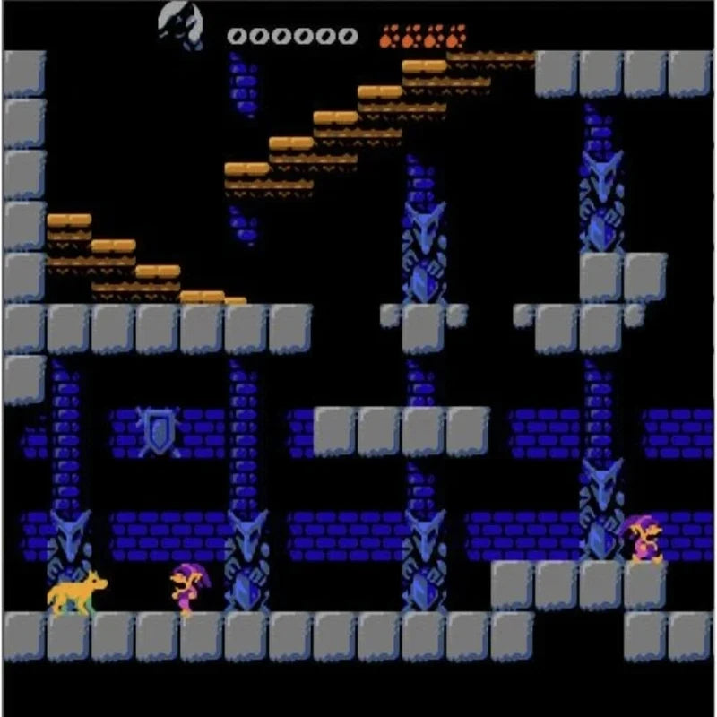 Wolfling Game Cartridge for FC Console 60Pins 8 Bit Video Game Cartridge