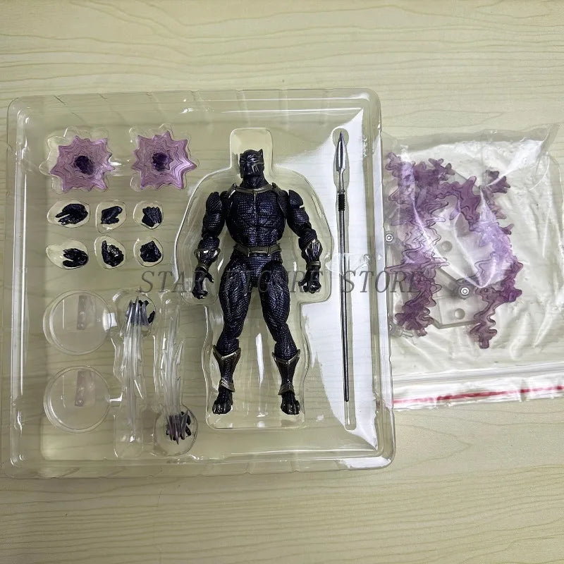 Black Panther Action Figure 15cm Marvel T Challa