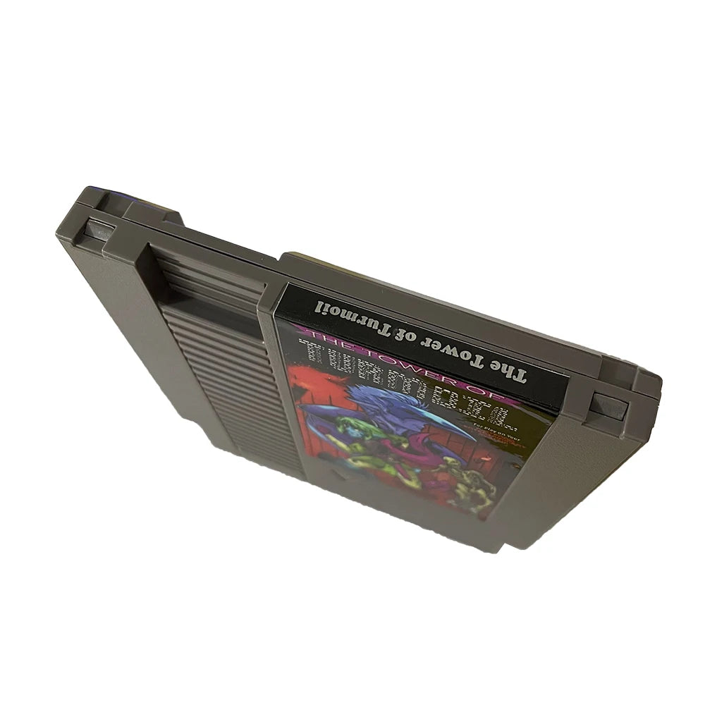 The Tower of Turmoil NESMaker Games - A Brand NEW NES Game Cartridge 8 Bit 72Pin Video Game Cart For Original NES Console