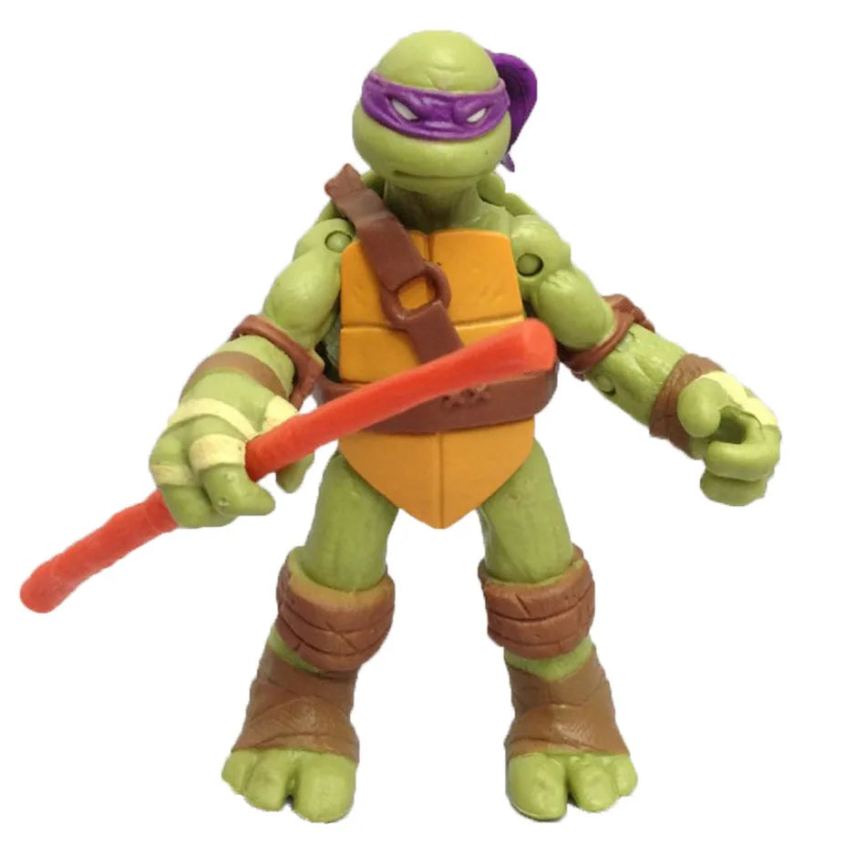 4pcs/Set Ninja Turtle Anime Figure Neca TMNT Limited Edition Action Figurine Statue Action Figurine Movable Model Toys Gifts