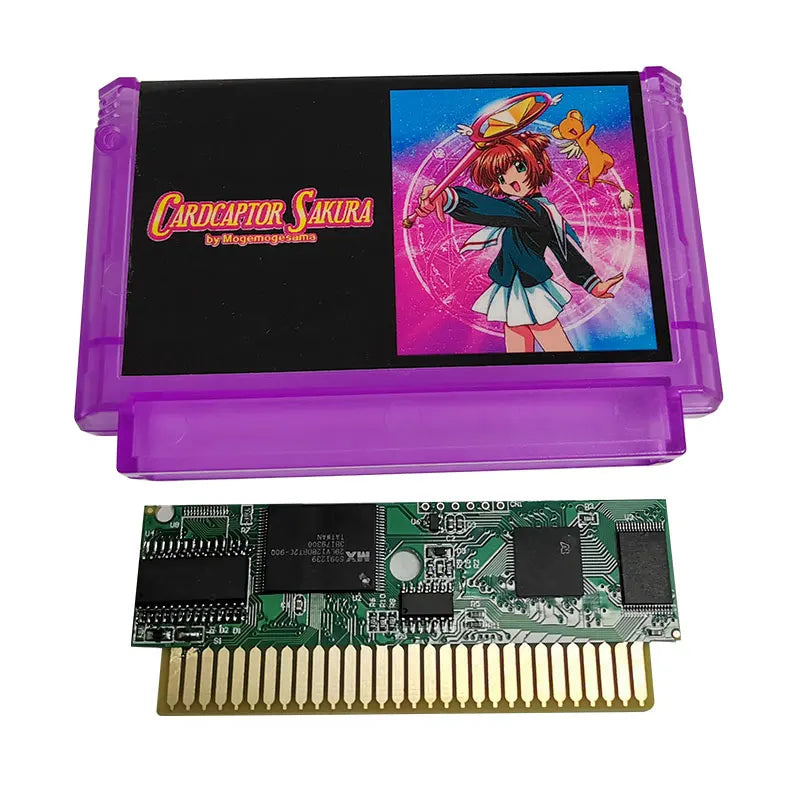 CardCaptor Sakura by Mogemogesama 8 Bit Game Cartridge For 60 Pin TV Game Console