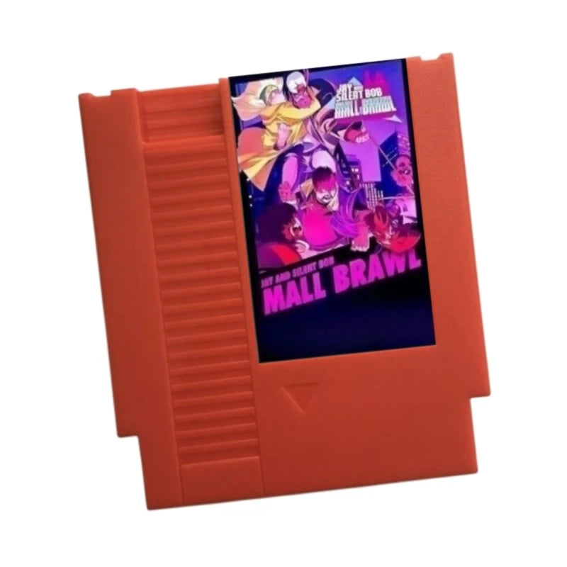 Jay and Silent Bob Mall Brawl 8Bit Retro Game Cartridge for FC Console 60Pins / NES Console 72Pins Video Game Card