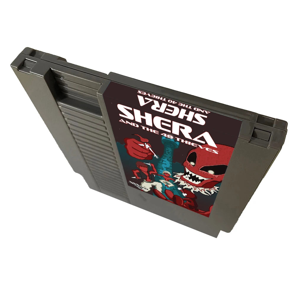 Shera and The 40 Thieves NESMaker Games - A Brand NEW NES Game Cartridge 8 Bit 72Pin Video Game Cart For Original NES Console