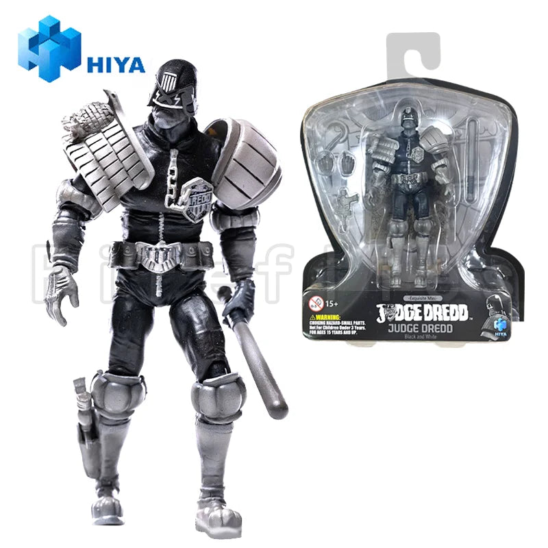 1/18 HIYA 4inch Action Figure Exquisite Mini Series Judge Dredd Series