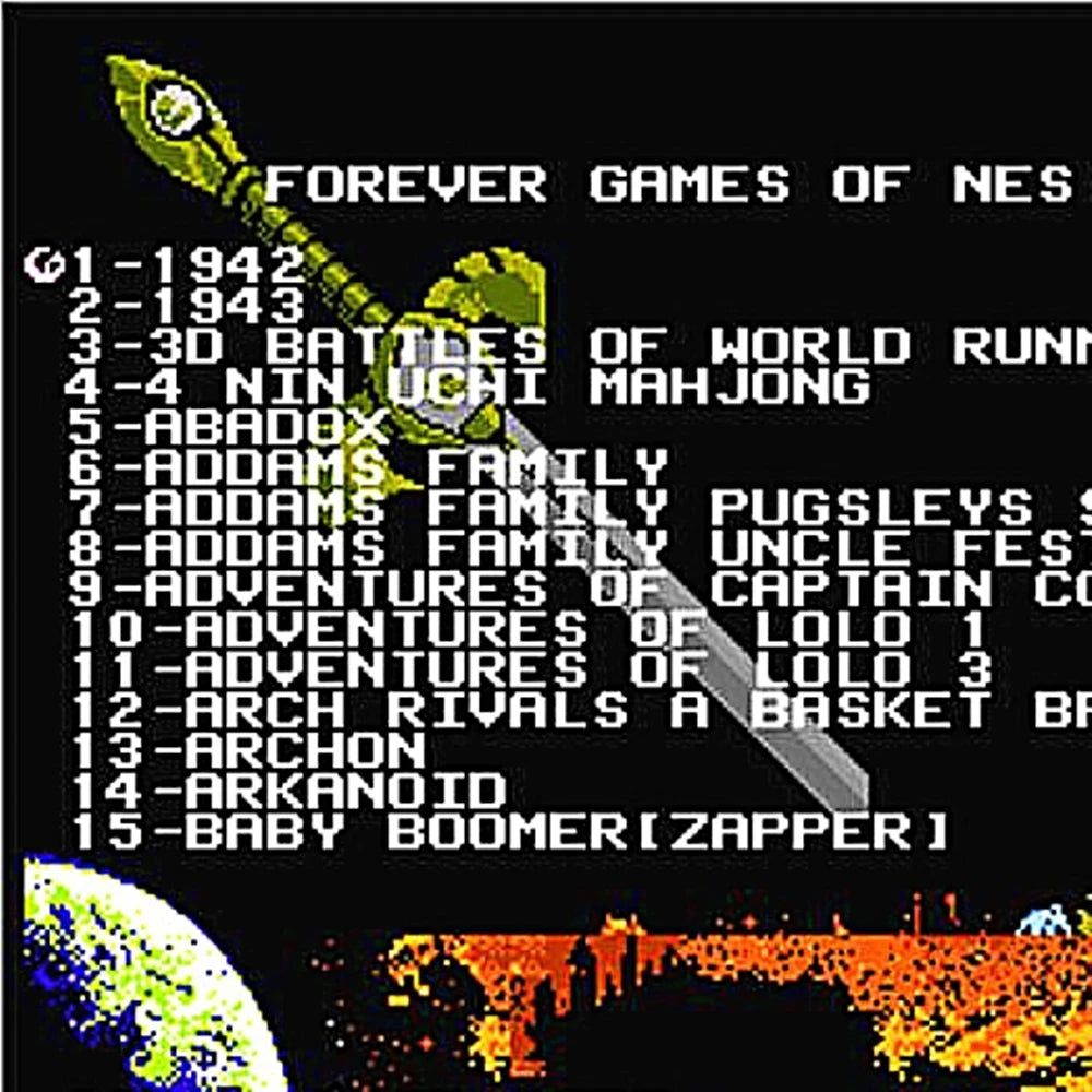 60 Pin 8 bit Game cartridge with 852 free games classic collection for FC video game console Black Yellow Quality Shell Case