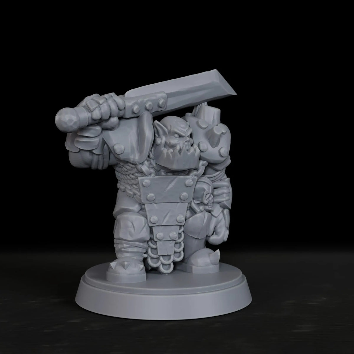 TTRPG Miniatures Ork Warriors Minis RPG Tabletop Board Game