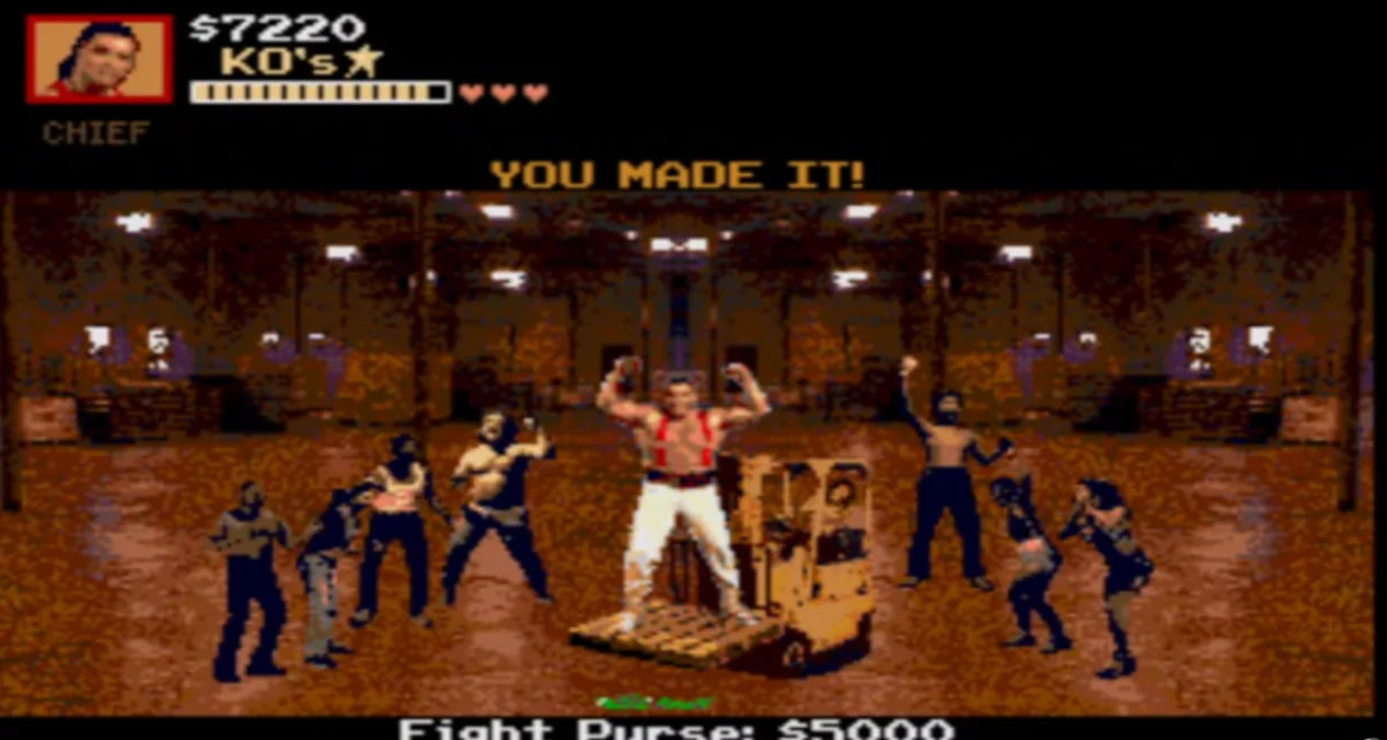 Pit Fighter 2 unreleased MD 16Bit Game Card For Mega Drive Game Console