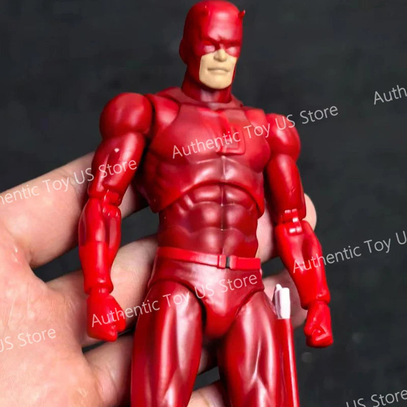 100% Original Ct Toys Daredevil Mafex 223 Comic Version Figure SHF Anime Action Figurine Statue Model Custom Gifts Kids Toys