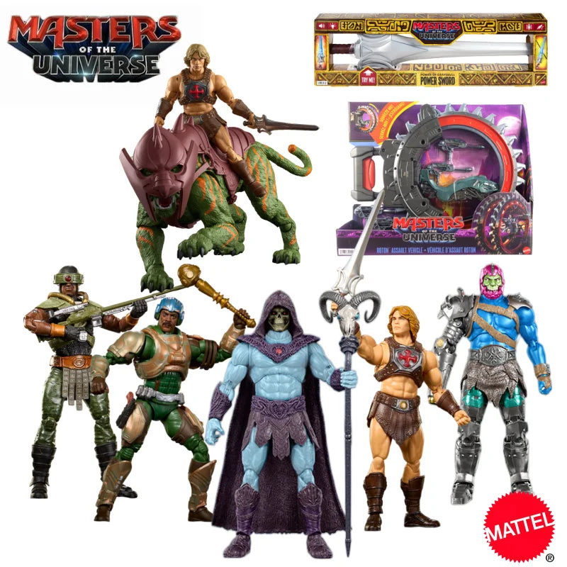 New Genuine Mattel Masters Of The Universe Revelation Anime Figure Collectible Toy Action Figure Model Birthday Surprise Gift