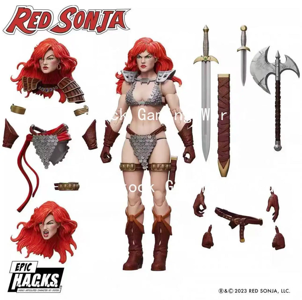 Boss Fight Studio 1/18 Deluxe Edition Red Sonya Action Figure