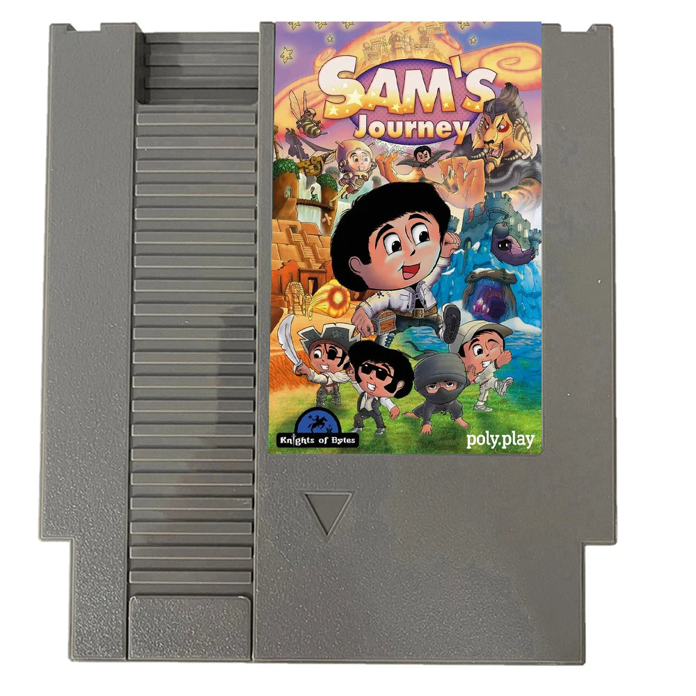 Sam's Journey, Game Cartridge for NES Game Console