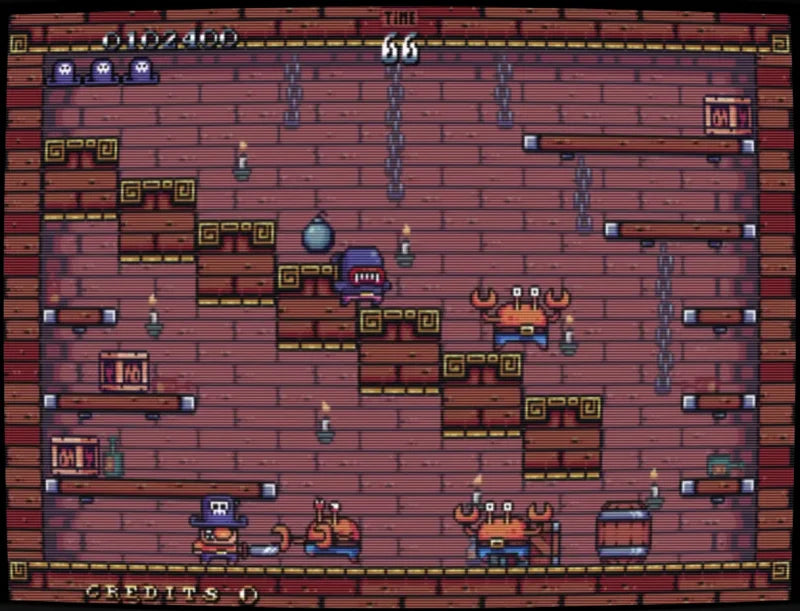 Captain Barrel Genesis/MD 16 Bit Game