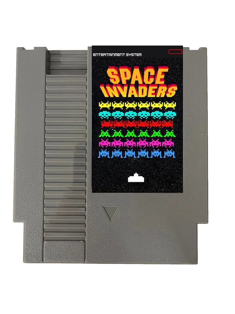 Classic Game Space Invaders For NES Super Games Multi Cart 72 Pins 8 Bit Game Cartridge,for NES Retro Game Console