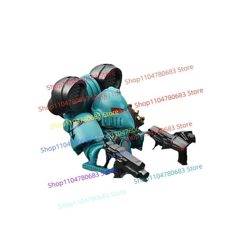 MOC Building Blocks Purple Legion Warrior Mini Figure Assembly Model Display Anime Cartoon Toy Decoration Gift Collectible