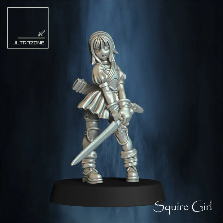 Japanese anime cartoon character third-party model dragon and dungeon dnd