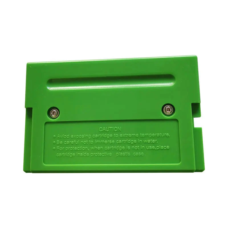 188 IN 1 Games Cartridge For Genesis/MD, Battery Save, Green Shell