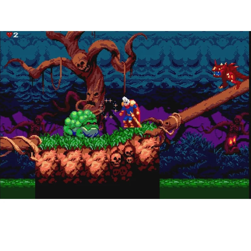 MD Cavaleiro 16 Bit Game Card For Mega Drive Genesis