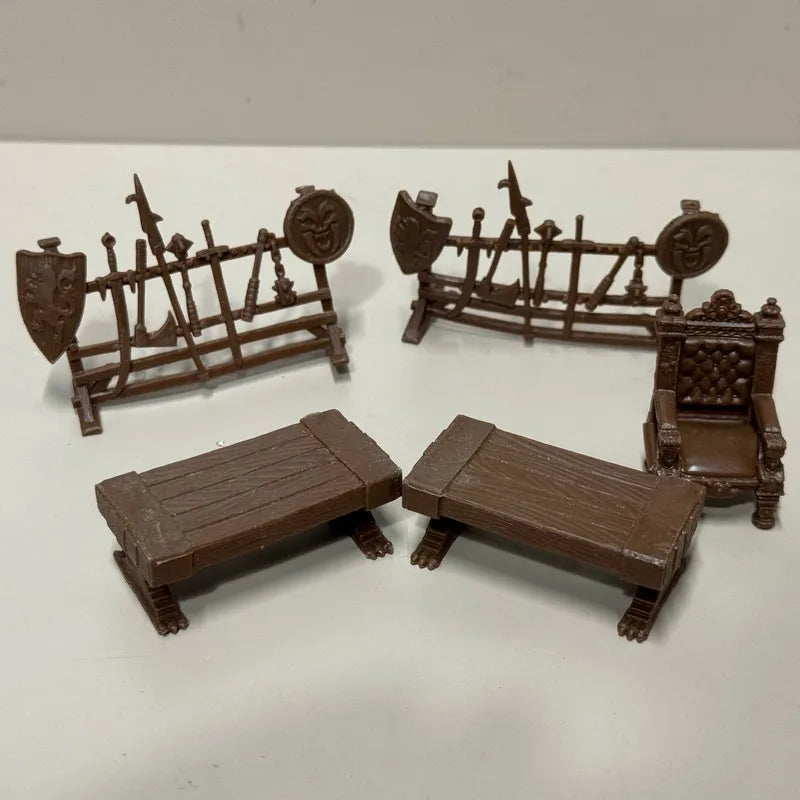 Set Heroes Orcs Enemies Furniture Miniatures Heroquest Mage of the Mirror Board Game