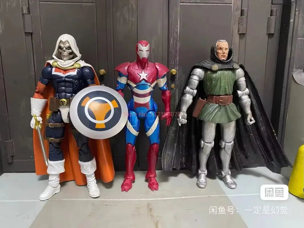Hot Marvel Legends 85th Anniversary Doctor Doom Iron Patriot Taskmaster Action Figure - Collectible Toy For Kids And Anime Fans