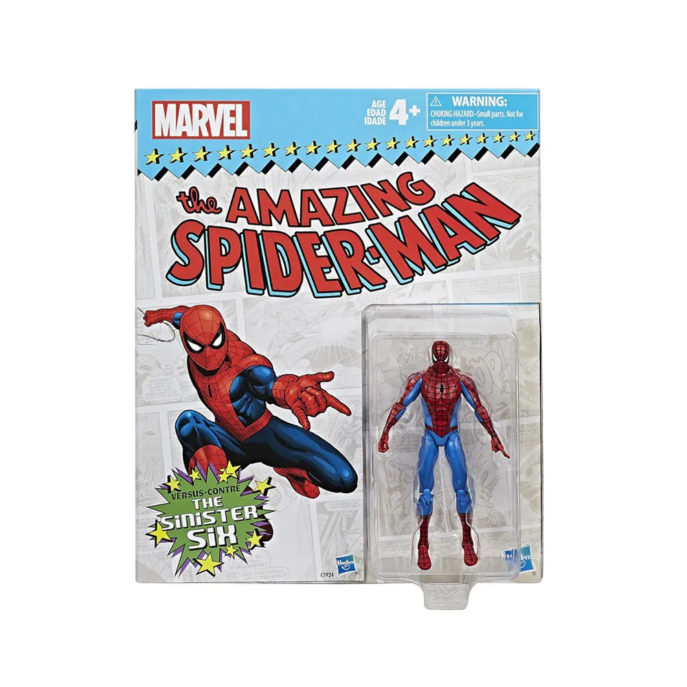 Genuine Hasbro Marvel Legends Retro Collection 3.75 Inch The Amazing Spiderman