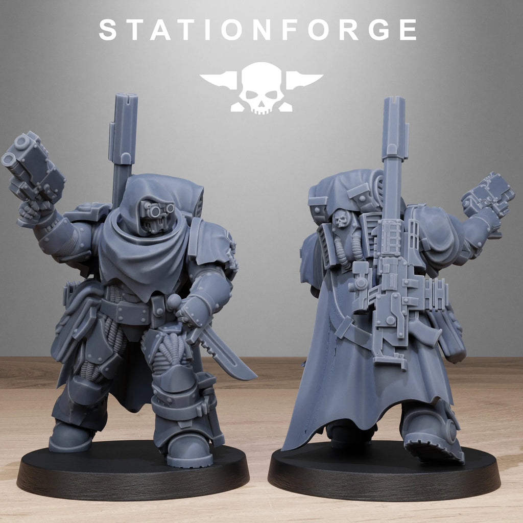 Socratis Snipers-Tough resin High detail Miniature-Tabletop Wargame Accessories-Unpainted gray model