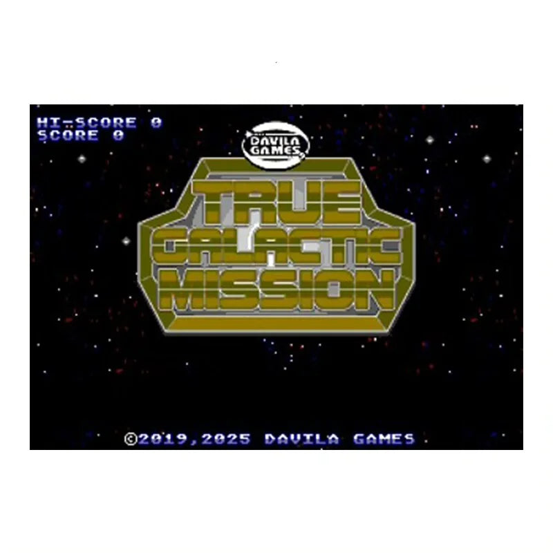 Genesis Version MD True Galactic Mission 16 Bit Vertical Scrolling Shooter For Sega Mega Drive Original STG