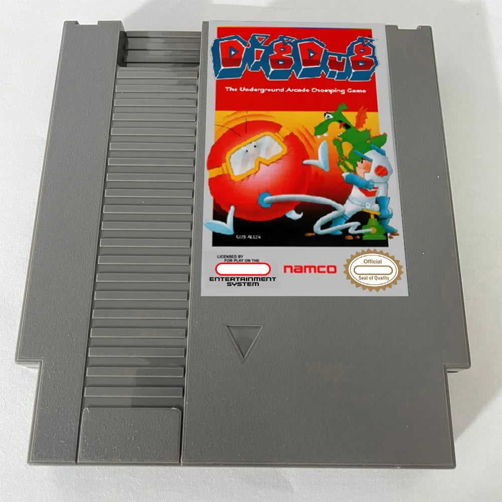 Dig Dug -  Game Cartridge for NES Game Console
