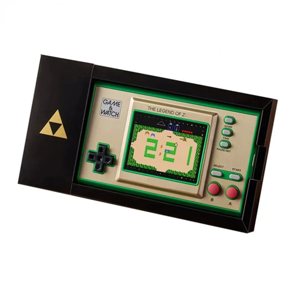 ARTSWIFT NS Game & Watch 35th Anniversary Edition 100% Original TLoZ Play Three Series Defining Games Includes A Handy Digital