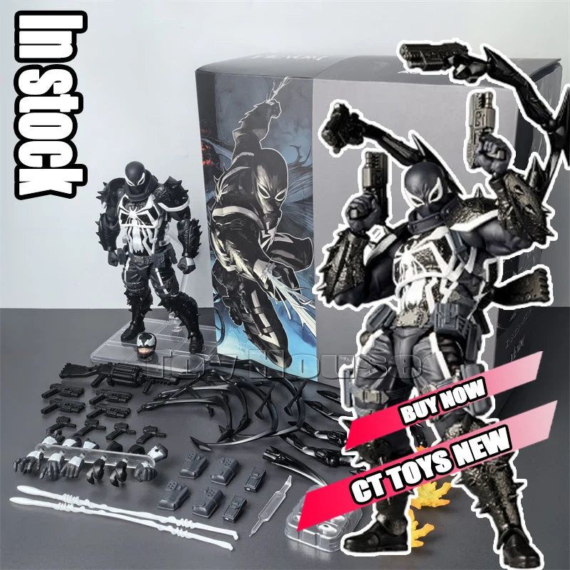 Full Range,  Ct Toys Mafex Ben Reilly Comic Action Figures