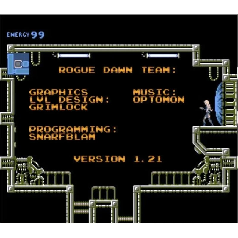 Metroid Rogue Dawn Game Cartridge for NES/FC