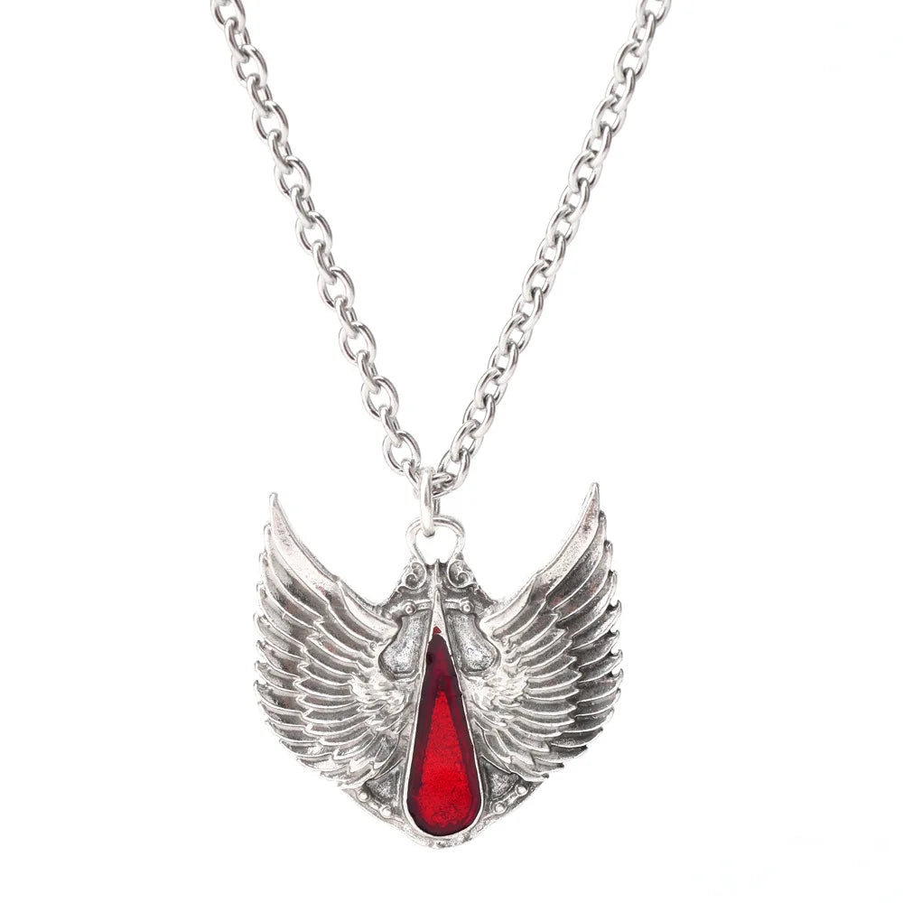 Game Warhammer 40K Peripheral Pendant Necklace Hip-Hop Punk Men Sweater Chain Fashionable Jewelry Accessories Gift For Friends