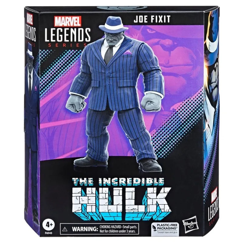 Hasbro Marvel Legends 8-Inch Articulated Grey Hulk (Joe Fixit) in Suit
