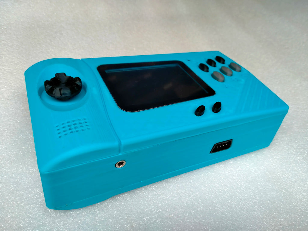Genesi Nomad 3D printed nomad handheld game console MD card game console