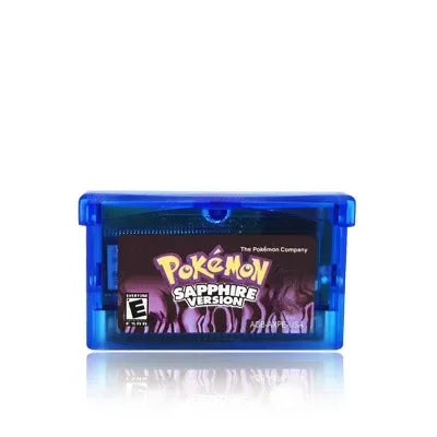 Pokemon Series GBA Game 32 Bit Video Game Cartridge Console Card Emerald Ruby LeafGreen FireRed Sapphire USA Version for GBA/NDS