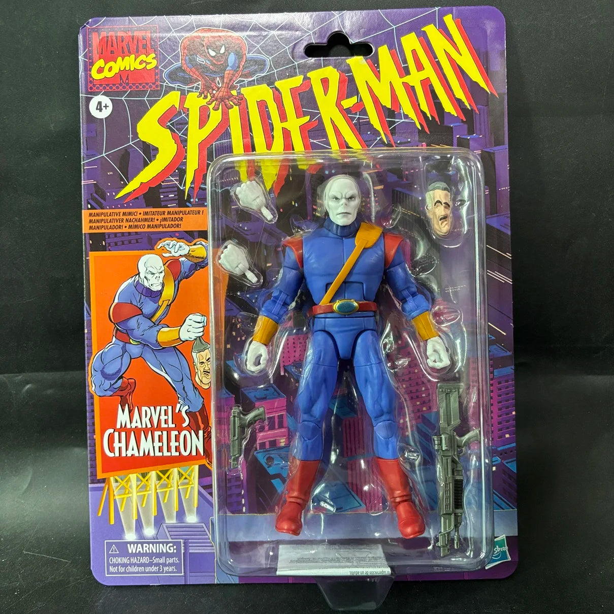 Original Marvel Legends 6" Spider-Man Retro Wave Scarlet Spider Chameleon Agent Venom Spider Shot Action Figure Model Toy Gift