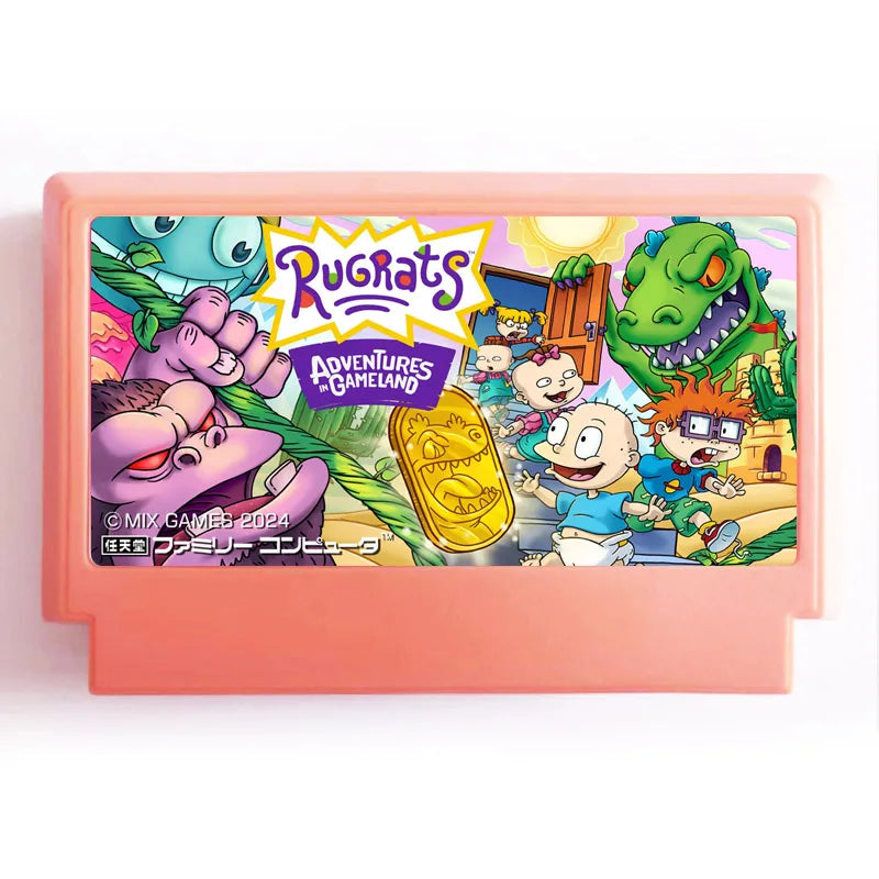 Rugrats: Adventures in Gameland 8Bit FC Game