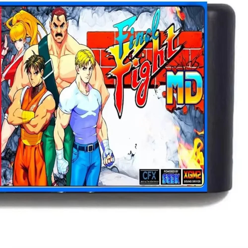 Final Fight MD Patreon Edition v0.89b For Genesis/ Mega Drive