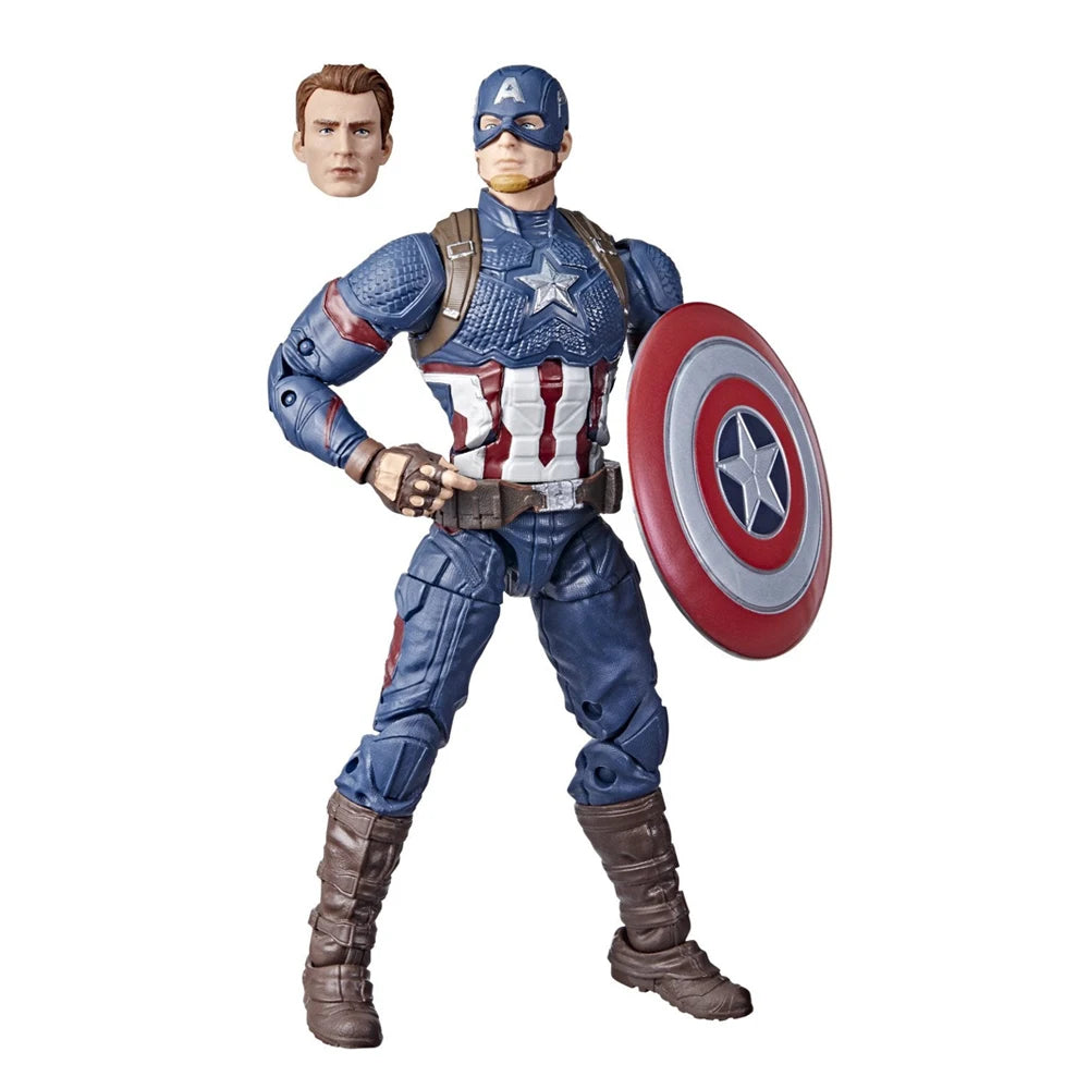 Marvel Legends Endgame Captain American 2-Pack Exclusive No Extra Head 6" Loose Action Figure