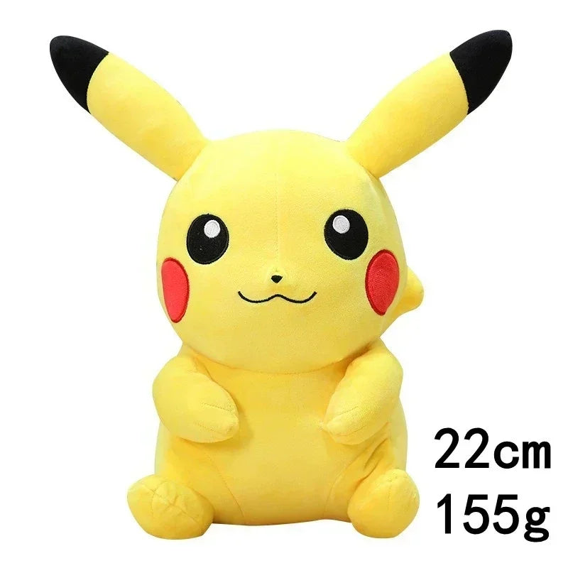 2025 Pokemon Plush Toy High Quality Anime Cartoon Pikachu Charmander Squirtle Bulbasaur Stuffed Doll Gift For Kids Children..